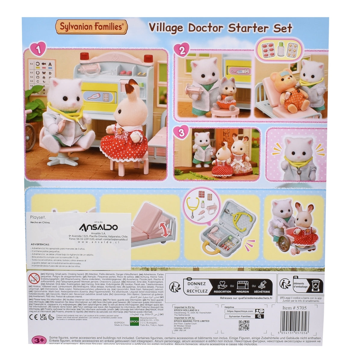 Set Doctora De La Aldea  Sylvanian Families