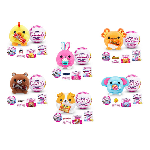 Peluche Sorpresa Snackles 12 Cms De Zuru