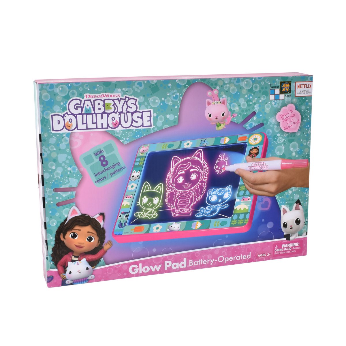 Pizarra Luminosa Gabby´s Dollhouse