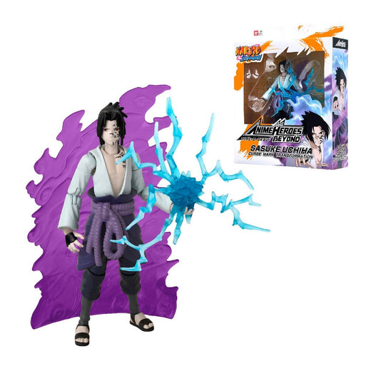 Figura 17 Cms Anime héroes Beyond Naruto De Bandai - Uchiha Sasuke