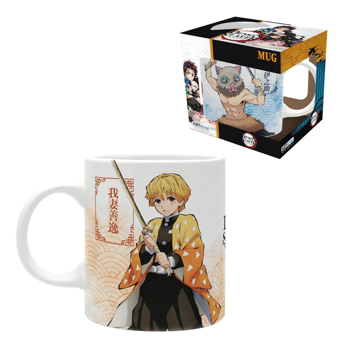 Tazon 330Ml Zenitzu & Inosuke Demon Slayer