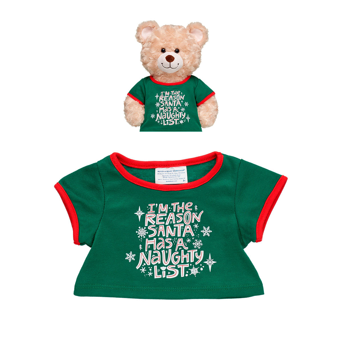Polera Navidad Merry Mission 2023 Build-A-Bear