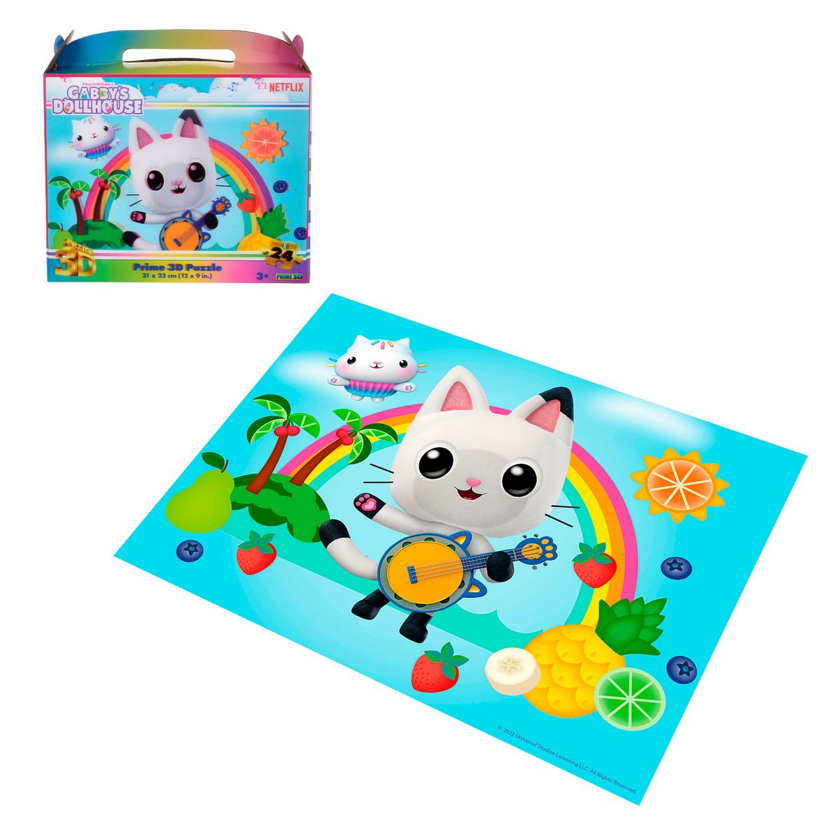Puzzle 3D 24 Piezas Preescolar - Pandy Paws