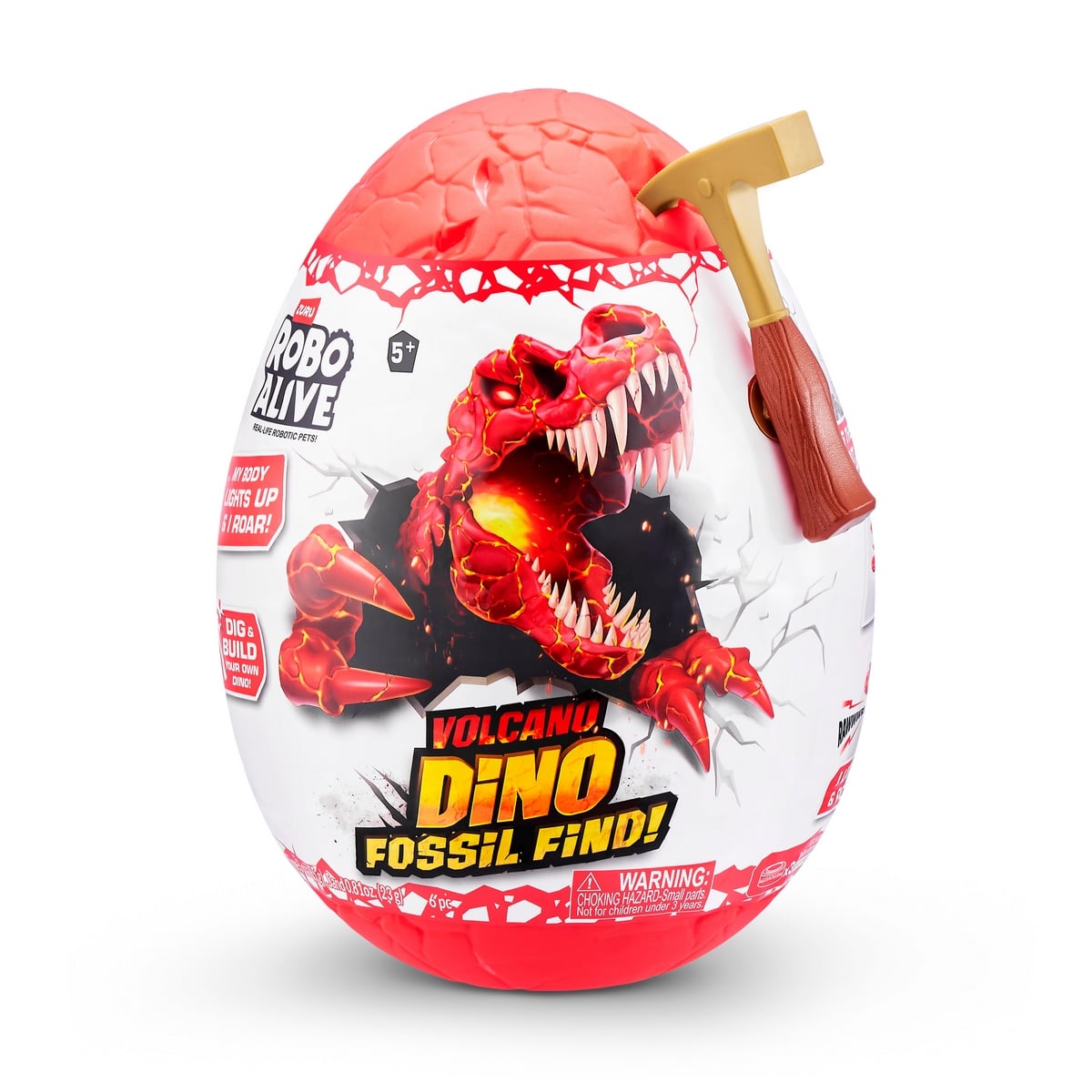 Huevo Robo Alive Con Fosil De Dinosaurio De Zuru | Compra Online