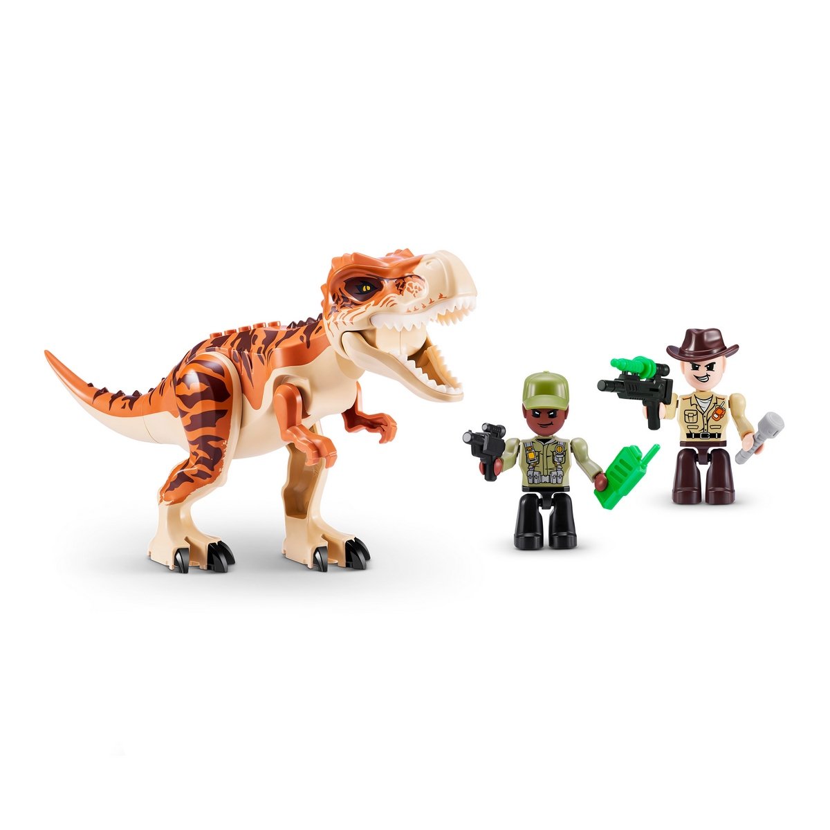 Set 310 Bloques Max Dino Escape En Huevo De Zuru