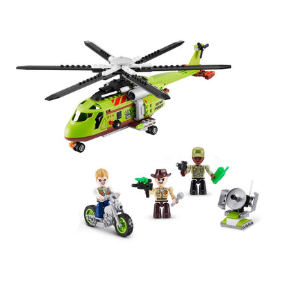 Set 571 Bloques Mas Dini Escape En Caja De Zuru