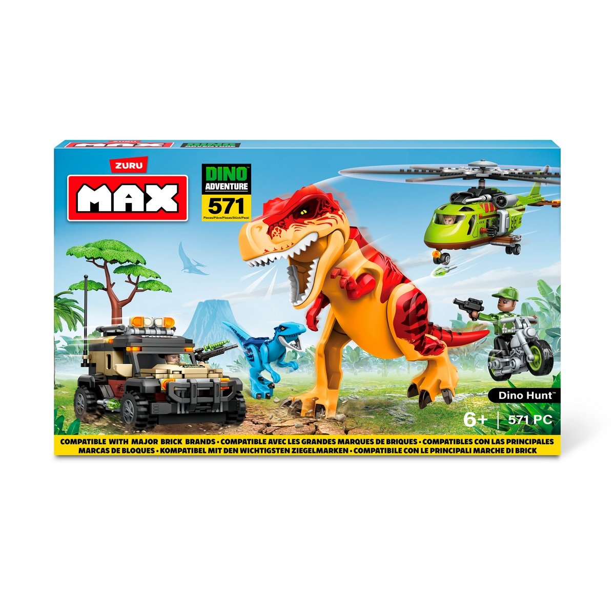 Set 571 Bloques Mas Dini Escape En Caja De Zuru