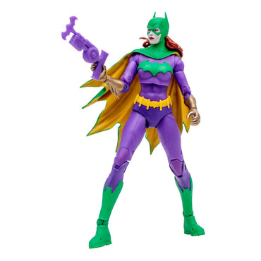 Figura Dc Multiverse 18 Cms Batgirl Jokerized Gold Label De Mc Farlane