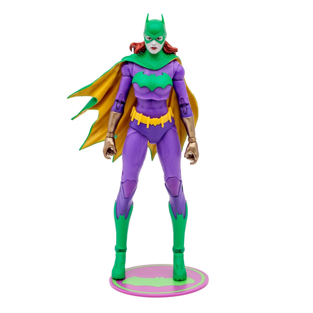 Figura Dc Multiverse 18 Cms Batgirl Jokerized Gold Label De Mc Farlane