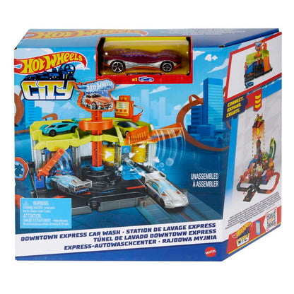 Hot Wheels City Autolavado De La Ciudad