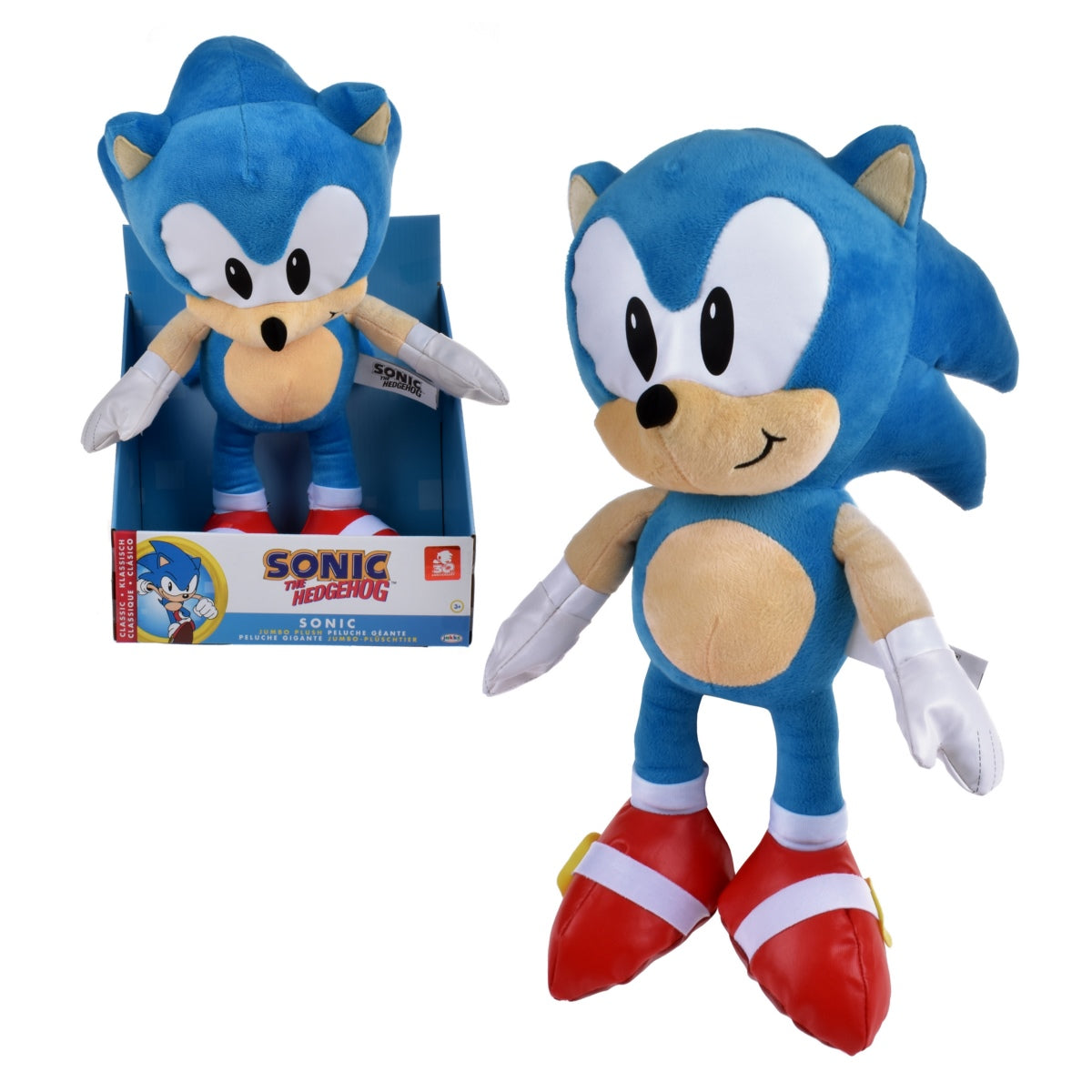 Peluche Sonic De 33 Cms - Sonic