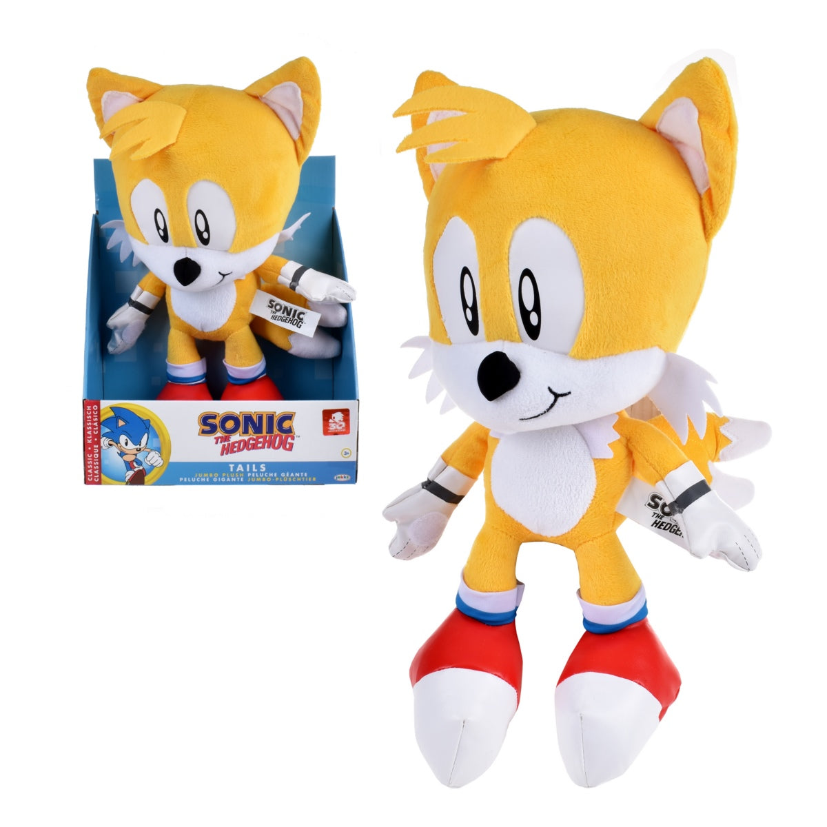 Peluche Sonic De 33 Cms - Tails
