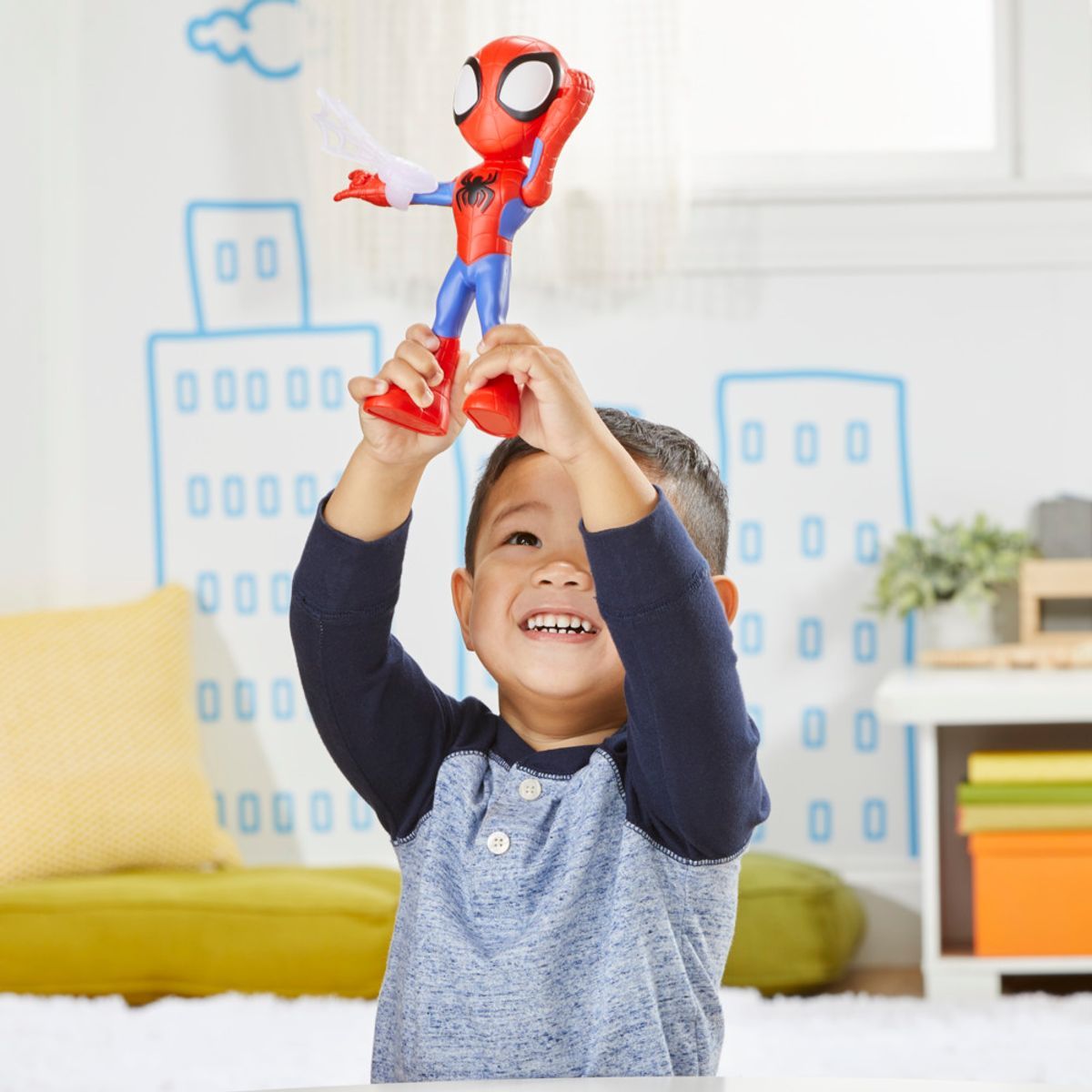 Spiderman Fantasticos Amigos Mega Figures - Spidey