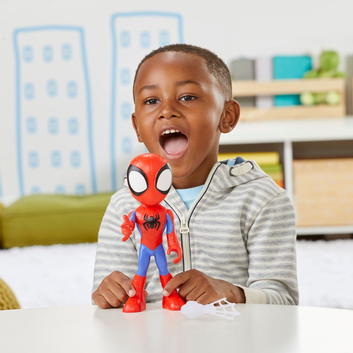 Spiderman Fantasticos Amigos Mega Figures - Spidey