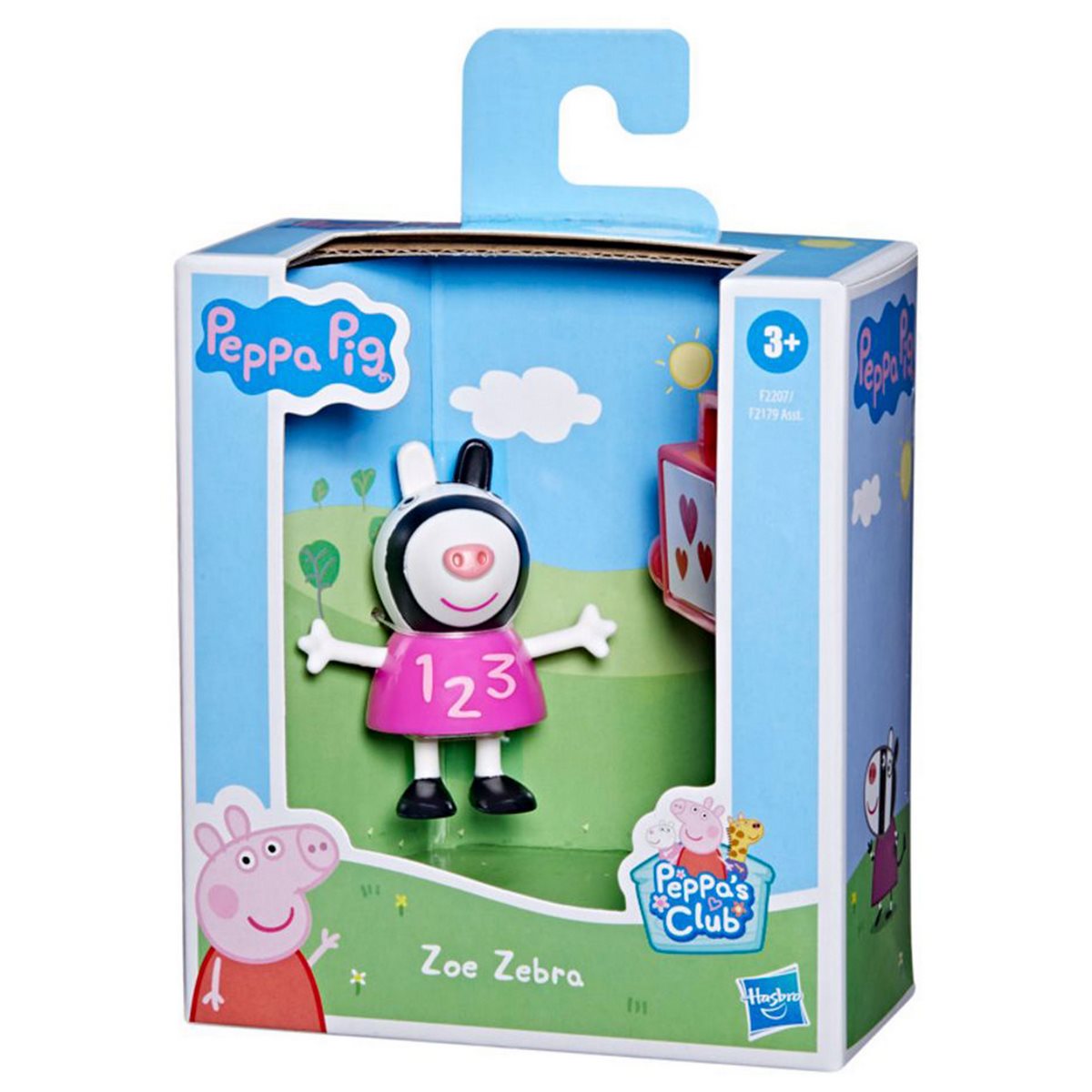 Figura Peppa Pig Amigos Divertidos - Zoe Zebra