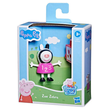 Figura Peppa Pig Amigos Divertidos - Zoe Zebra