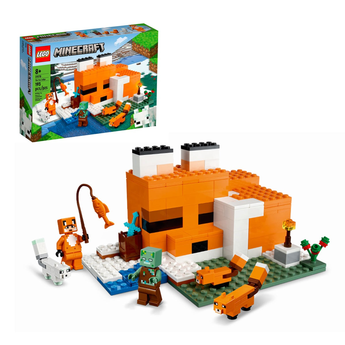 El Refugio-Zorro Lego Minecraft