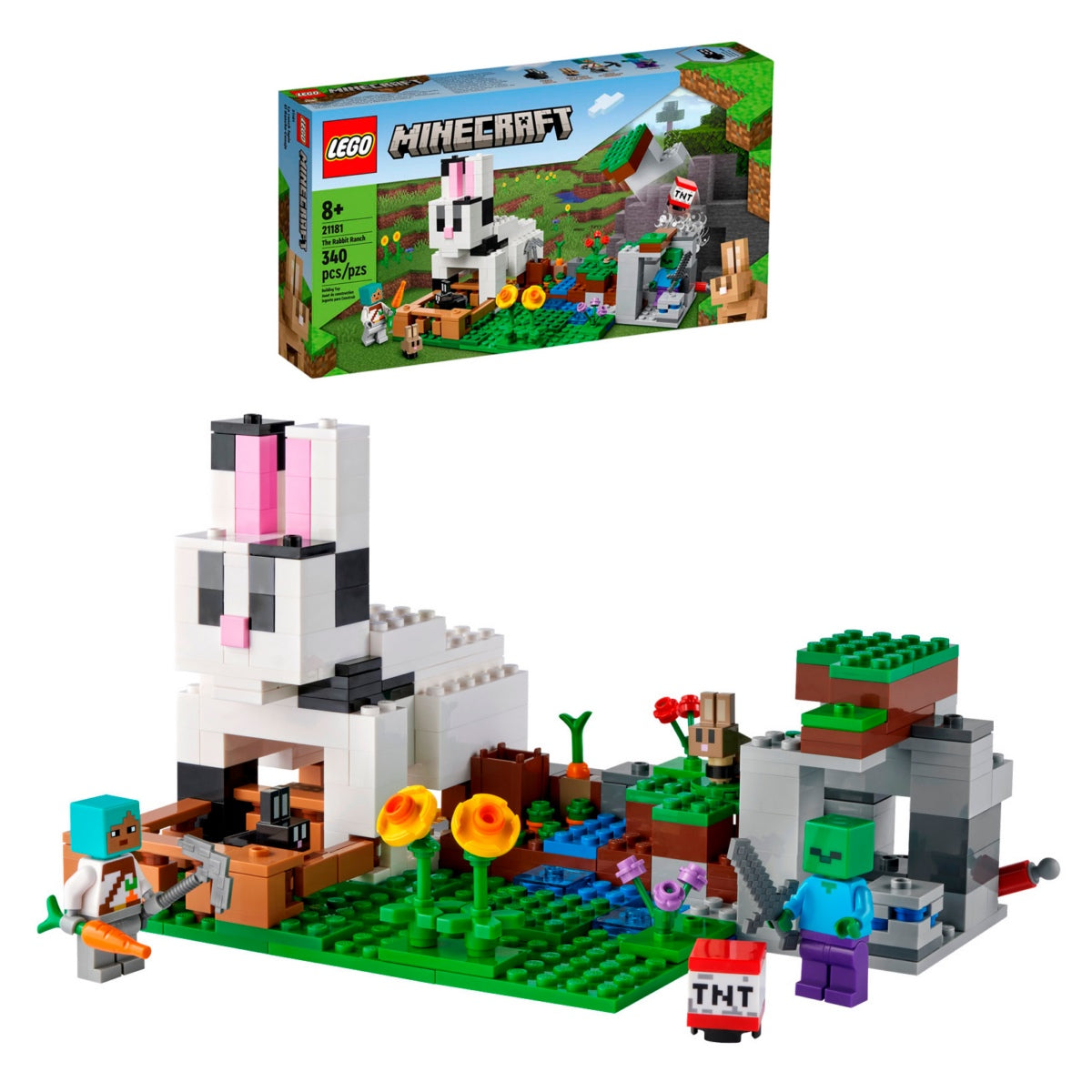 El Rancho-Conejo Lego Minecraft