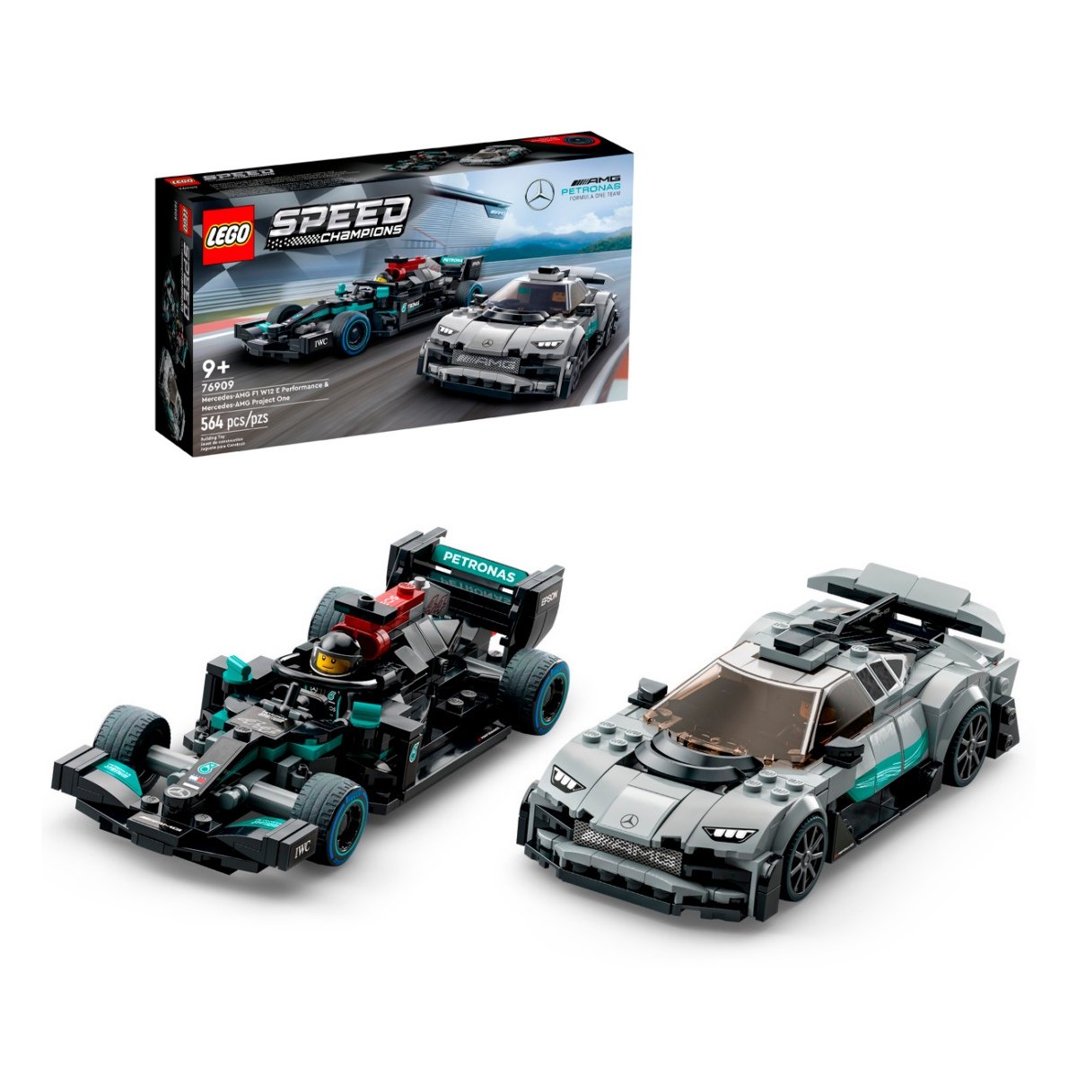 Mercedes-Amg F1 W12 E Performance Y Mercedes-Amg Project One Lego Speed Champions
