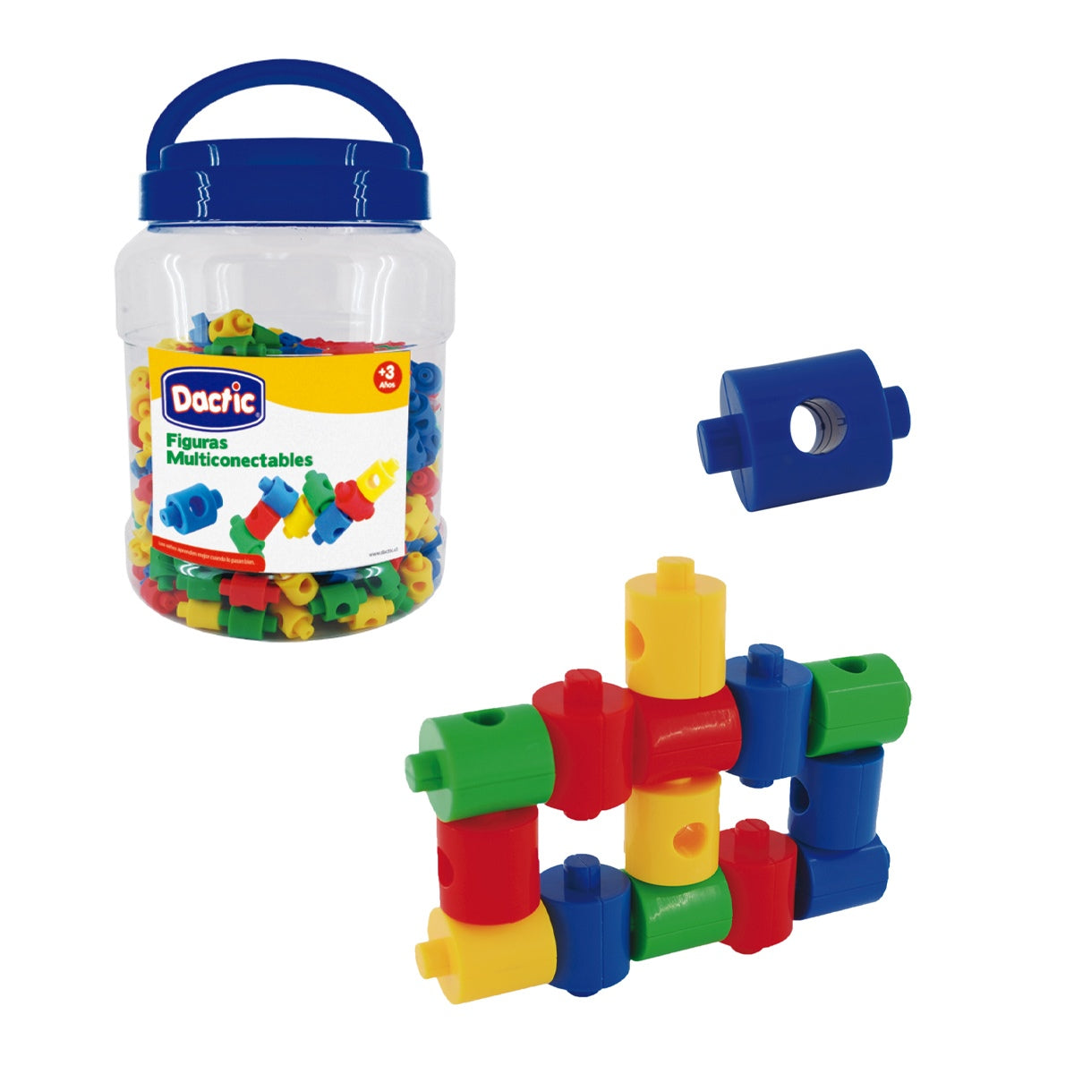 Conectable Múltiple Plástico 120 Und Dactic