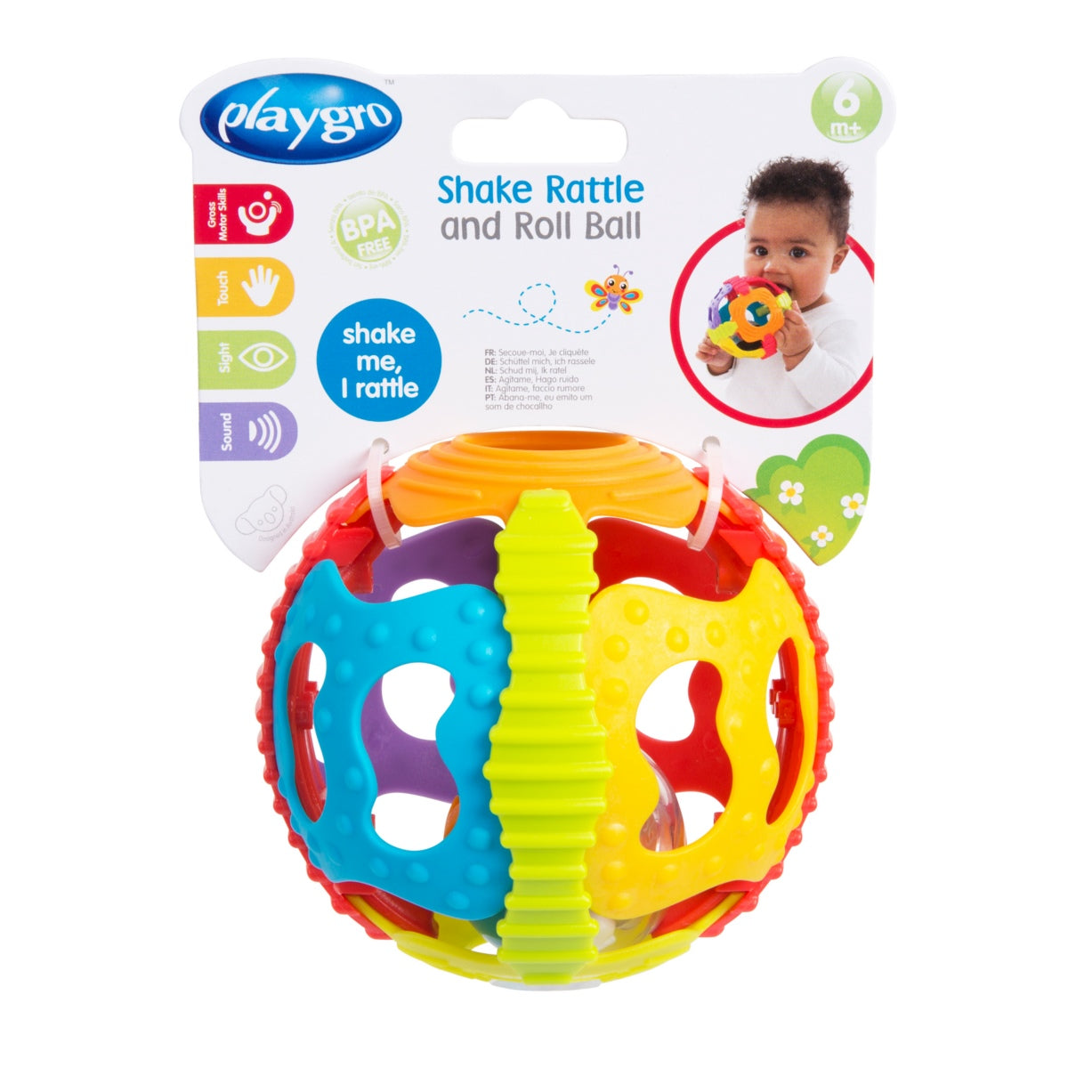 Pelota Sonajero, Agita Y Rueda Infanti