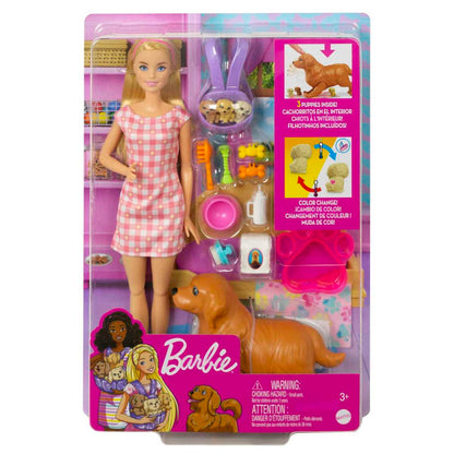Barbie Sisters & Pets Cachorros Recién Nacidos