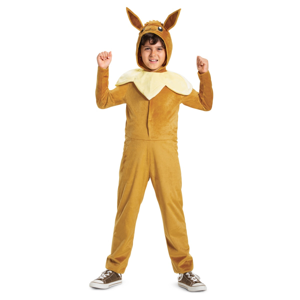 Disfraz Eevee Hooded Jumpsuit Classic 4 A 6 Años Pokemon