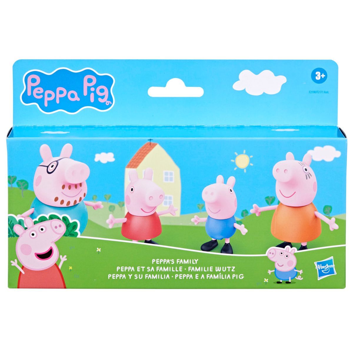 Peppa Pig Set De 4 Figuras - Peppa Y Su Familia