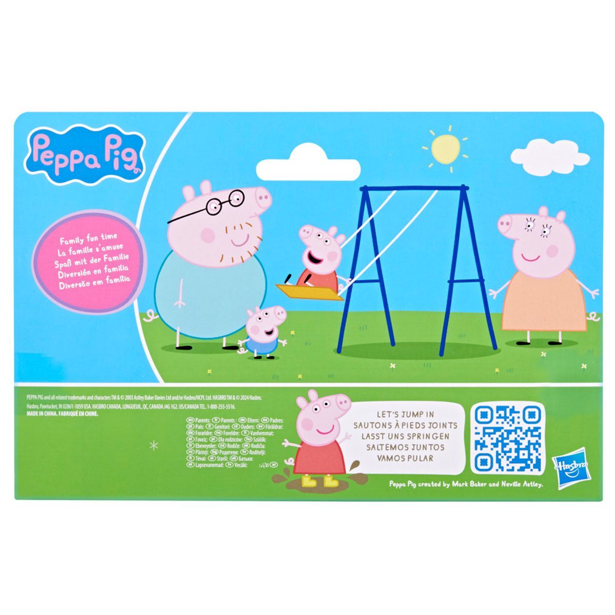 Peppa Pig Set De 4 Figuras - Peppa Y Su Familia