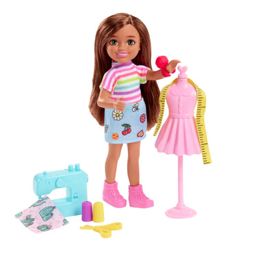 Barbie Chelsea Aprendiendo Profesiones Mattel - Diseñadora De Moda