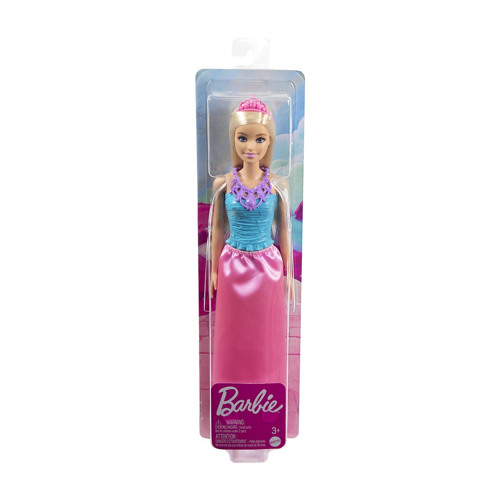 Barbie Fantasía De Princesas - Vestido Rosa