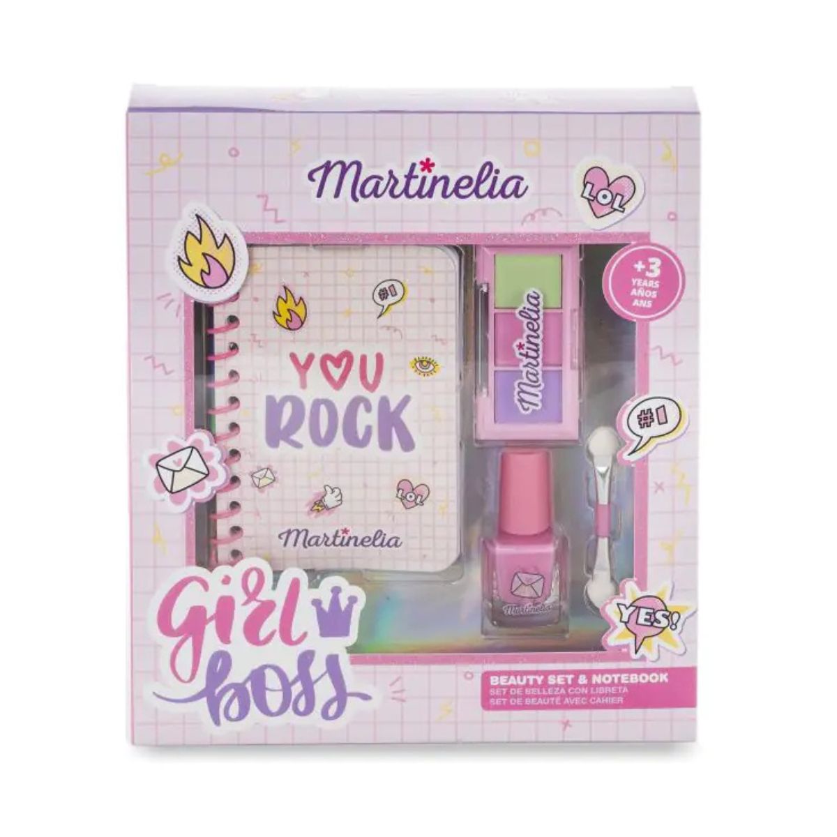 Martinelia – Super Girl Maquillaje Y Block De Notas