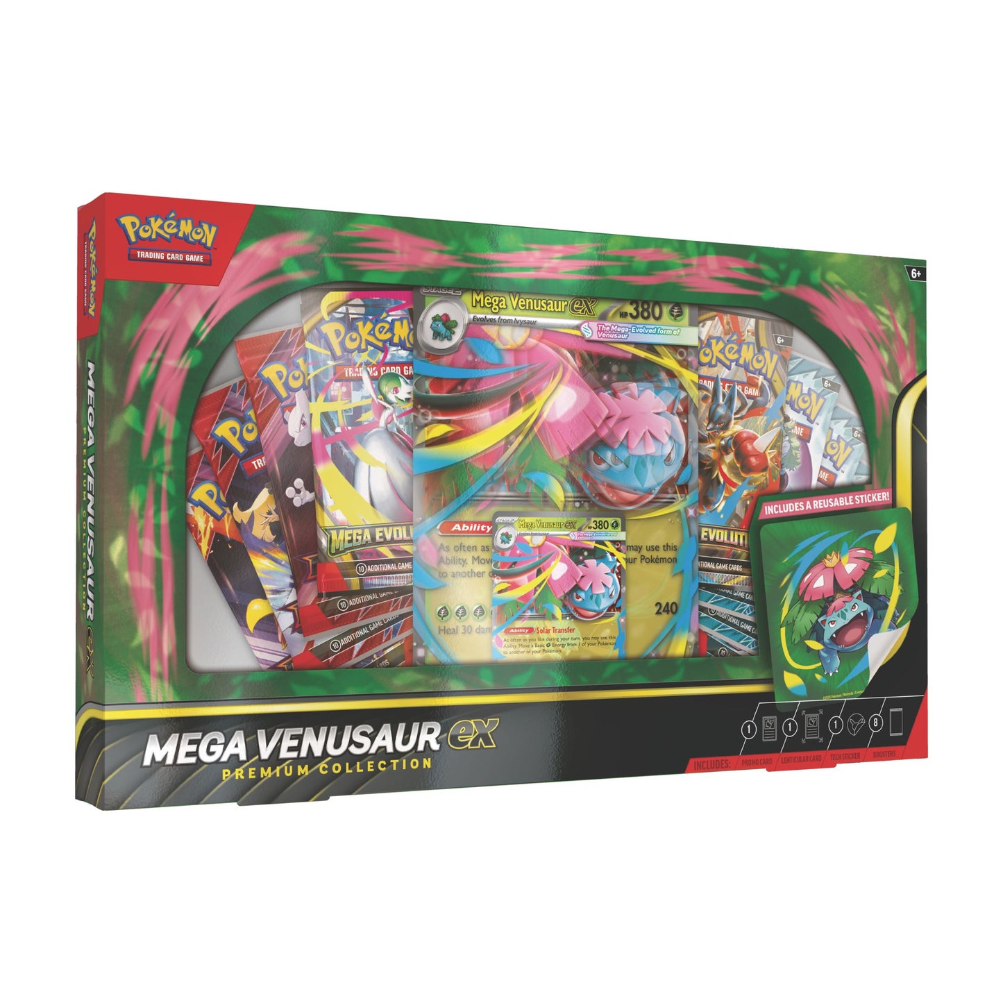 Pokémon Tcg Mega Venusaur Ex Premium Collection Español