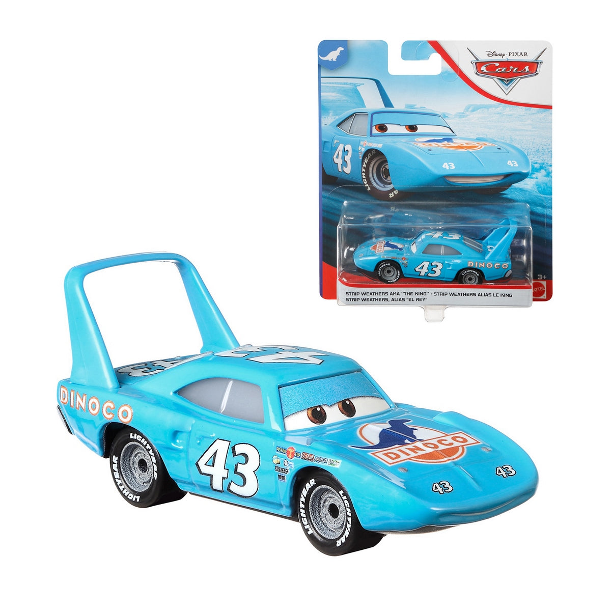 Disney Pixar Cars De Autos Basicos 1:55 - Strip Weathers Aka The King