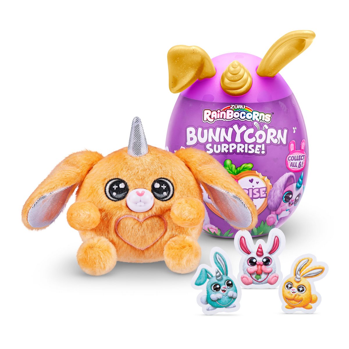 Mini Huevo Bunnycorn Surprise Rainbocorns Zuru - Dorado
