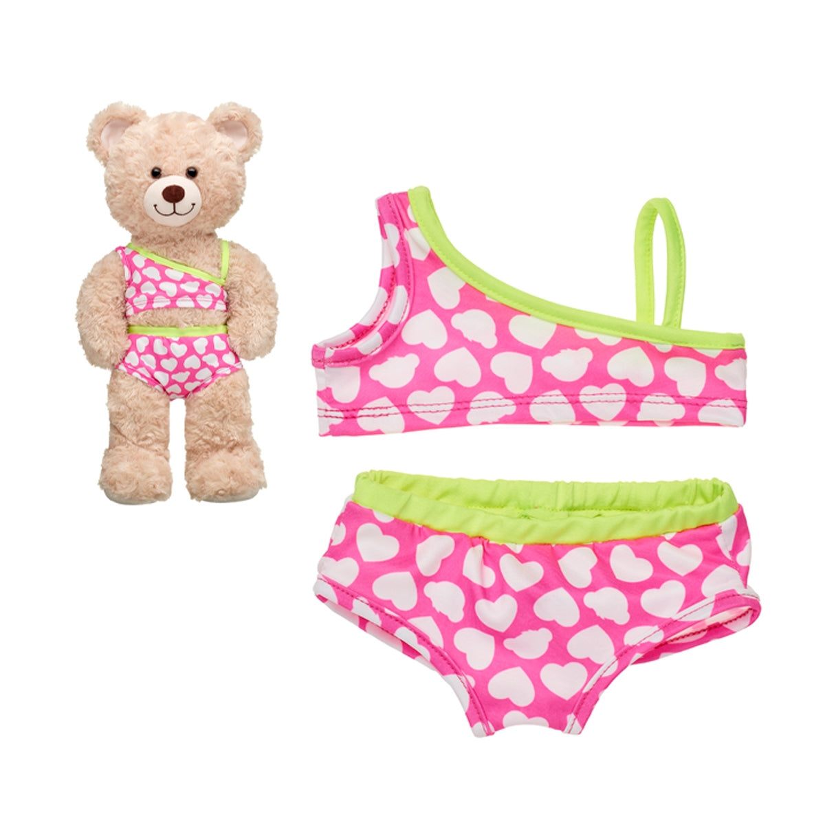 Bikini Rosa Borde Fluor Build-A-Bear