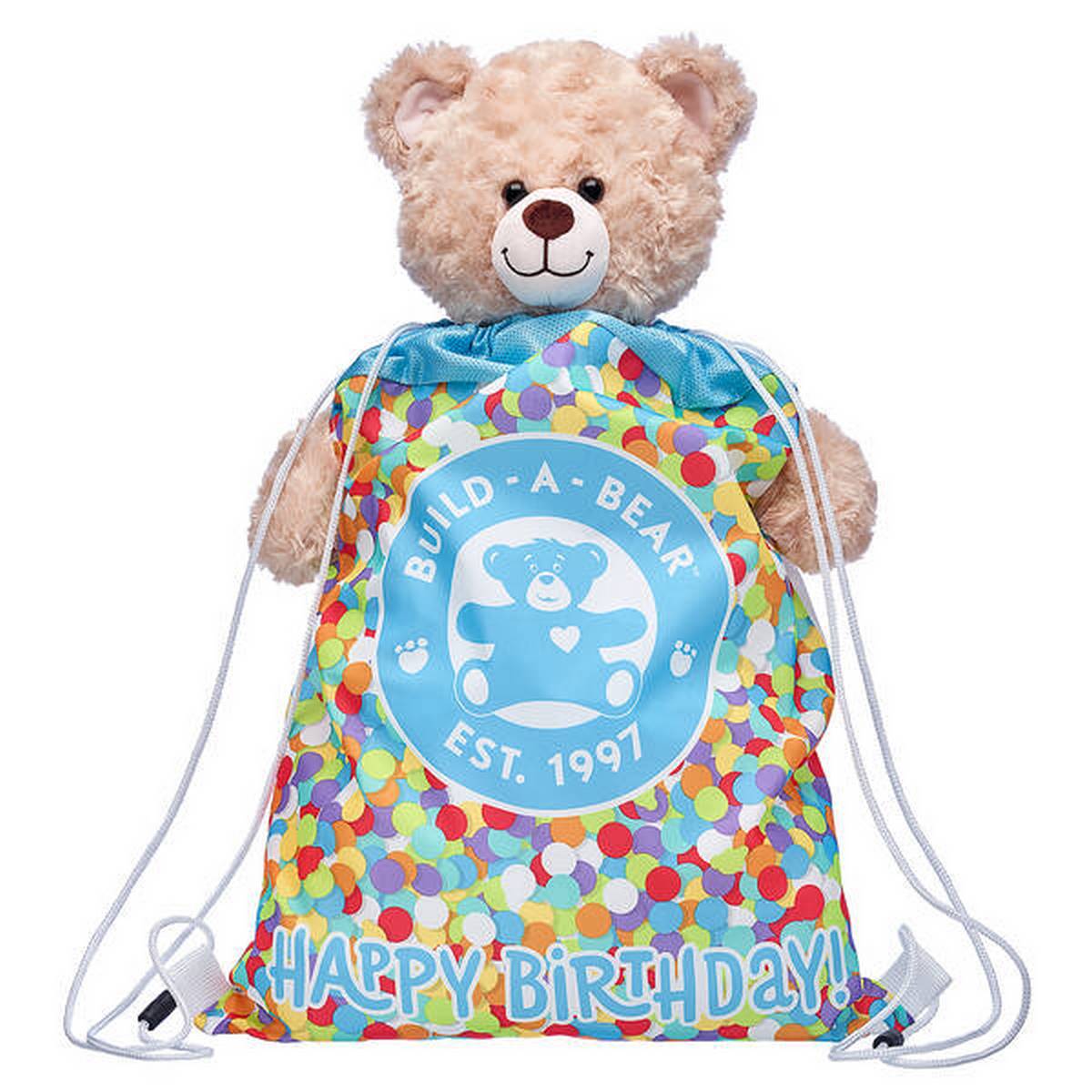 Sling Cumpleaños Build-A-Bear Categoría: Accesorios Build-a-Bear Tipo producto:  Accesorios para muñecas y muñecos de acción