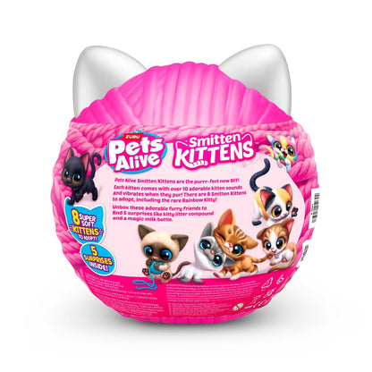 Peluche Gato Enamorado En Huevo Pets Alive