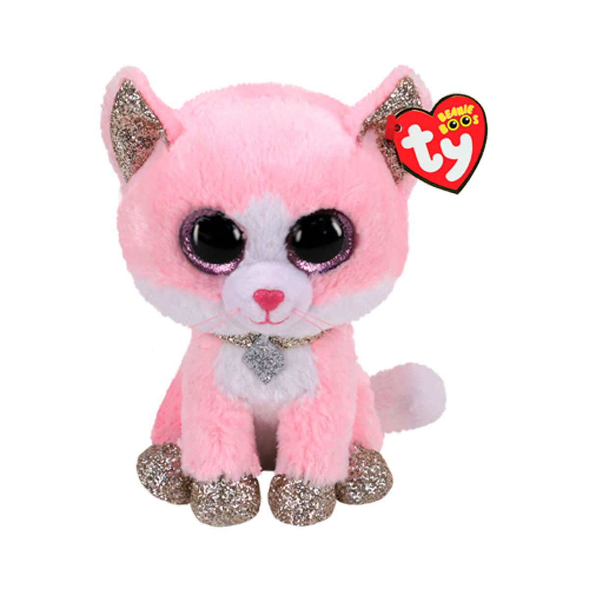 Ty Beanie Boos Fiona Gato Rosado Regular Categoría: Peluches Tipo producto:  Animales de peluche