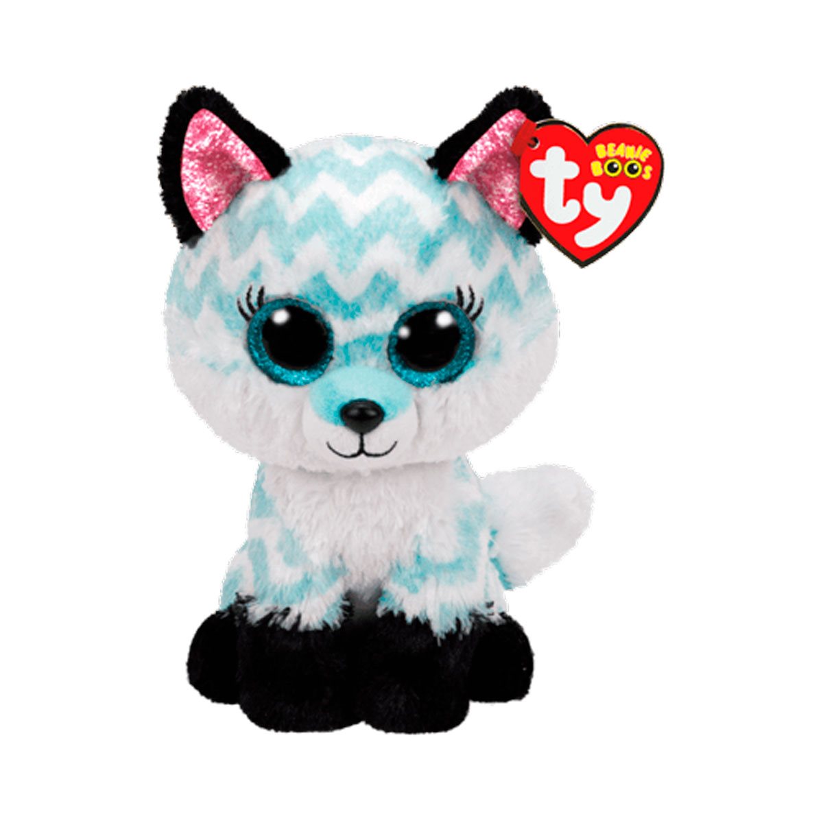Ty Beanie Boos Atlas Lobo Aqua Medium Categoría: Peluches Tipo producto:  Animales de peluche
