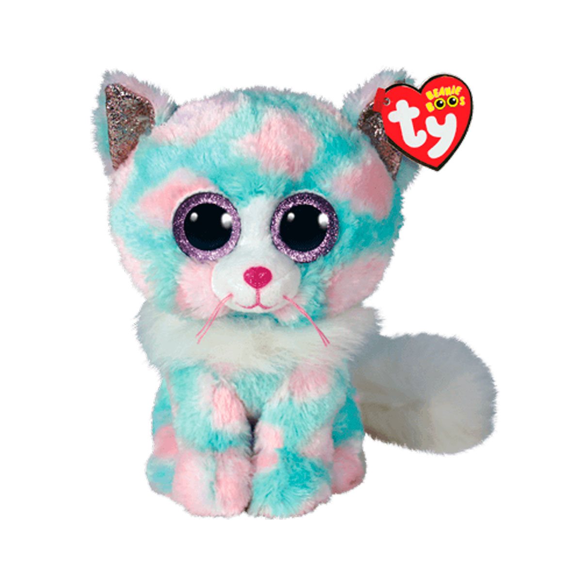 Ty Beanie Boos Opal Gato Pastel Medium Categoría: Peluches Tipo producto:  Animales de peluche