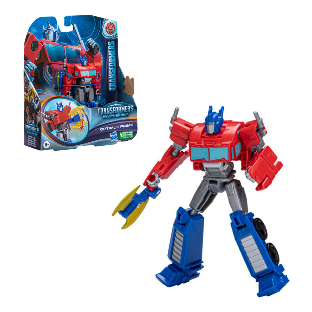 Transformer Earthspark Warrior - Optimus Prime