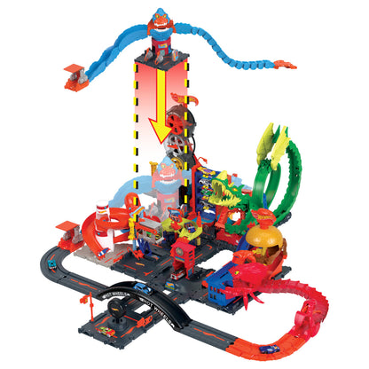 Hot Wheels City Pista De Juguete Némesis Gorila