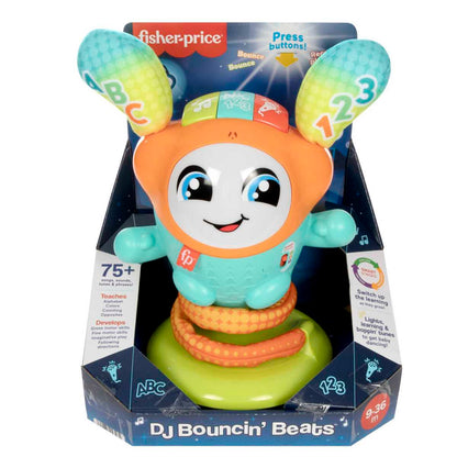 Fisher-Price Juguete Para Bebés Dj Bouncy Salta Y Aprende