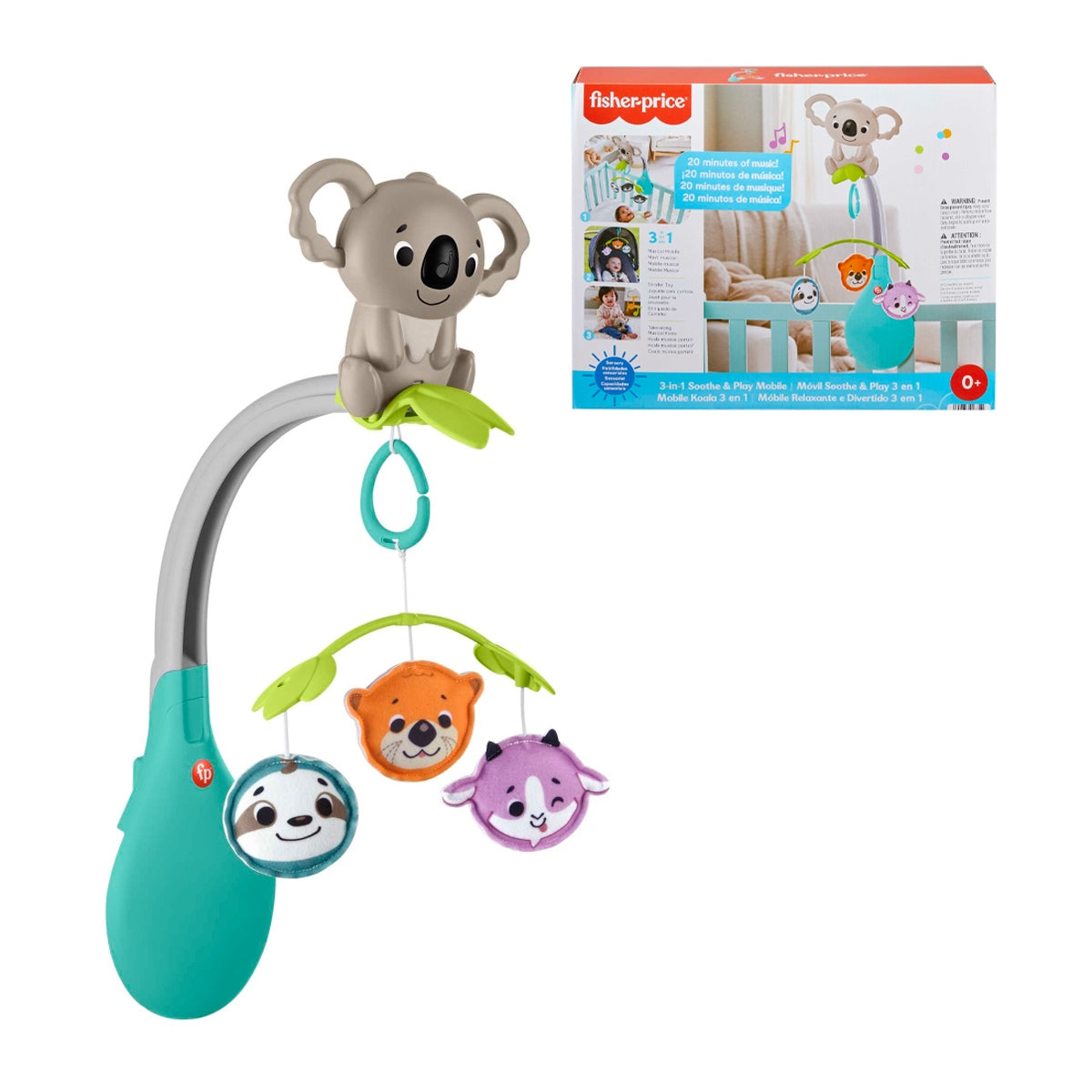 Fisher-Price Móvil Para Bebés Dulces Sentidos Sensimals