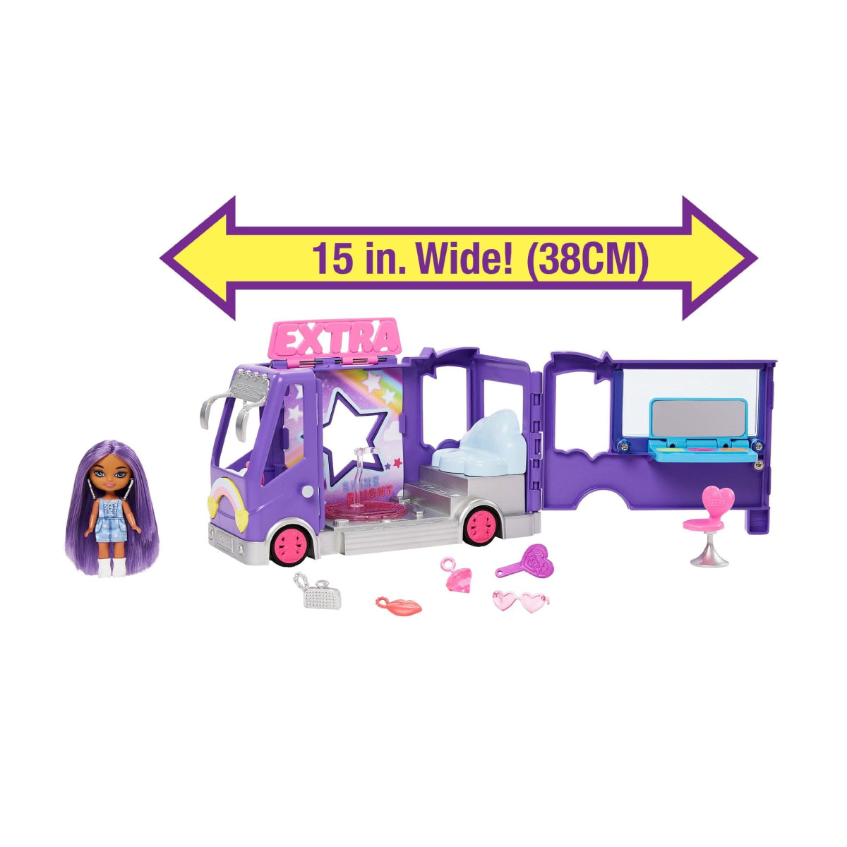 Barbie Extra Mini Minis Set De Juego Camión Turístico