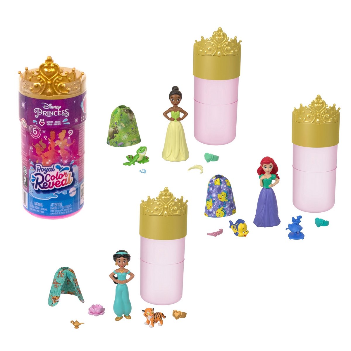 Disney Princesa Surtido Sorpresa Color Reveal Real