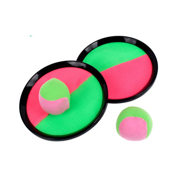 Juego Lanza Y Atrapa Con 2 Pelotas