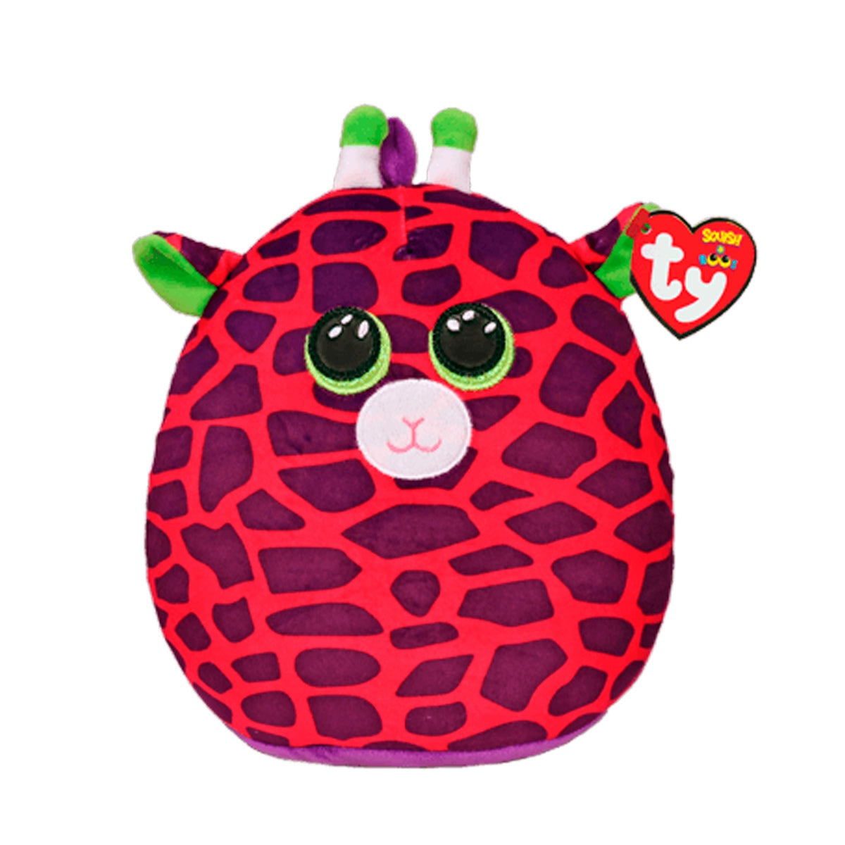Ty Squish-A-Boos Gilbert Jirafa Fuccia Regular Categoría: Peluches Tipo producto:  Animales de peluche