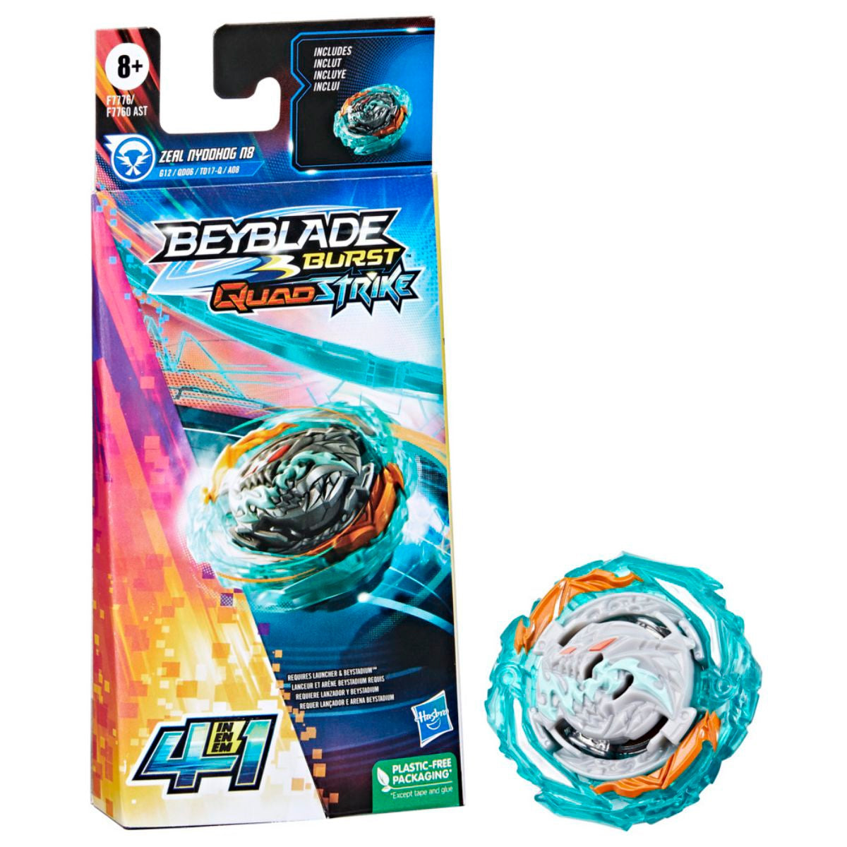 Bey Blade Qs Single Pack - Zeal Nyddhog